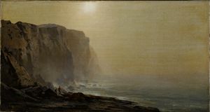 메인주 해안의 아침 안개(Misty Morning, Coast of Maine)아서 파튼(Arthur Parton, 1842~1914). 1865년~1870년 사이, 브루클린 미술관.
