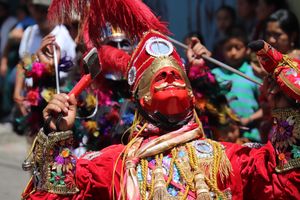 전통적인 정복의 춤(Baile de la Conquista)