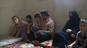 레바논에 머무르는 시리아 난민들 (2012년 8월 6일)