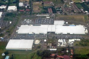 한때 코스타리카 수출의 20%와 GDP의 5%를 차지했던 인텔 코스타리카 공장