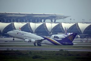 수완나품 국제공항은 태국 국제항공의 허브 공항이다.