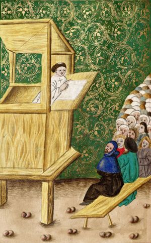 설교하는 얀 후스