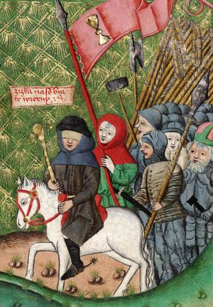 1420년에서 1431년 사이에 후스파 이단자들은 교황이 명령한 5차례의 반후스파 십자군을 물리쳤다.