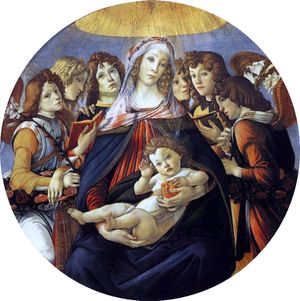 석류의 마돈나 (Madonna della Melagrana), 1487년경