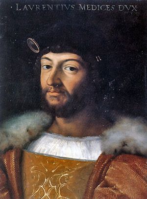 로렌초 2세 데 메디치(Lorenzo di Piero de' Medici), 최종본 《군주론》이 헌정된 인물