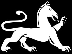 1426년에 제작된 노브고로드 공화국의 인장에 그려진 야수.