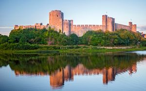 헨리 7세의 출생지인 남웨일스의 펨브룩 성(Pembroke Castle)