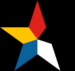 중화민국 오색기에서 유래된 북양성