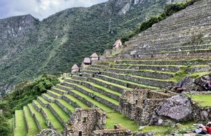 마추픽추의 경작에 사용된 계단식 밭(Andenes (terraces))