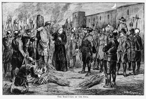 1533년 7월 26일 아타우알파 처형