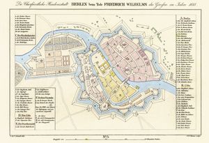 1688년 베를린 지도