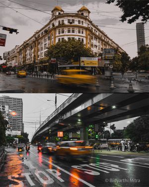 콜카타의 고급 주택가 중 하나인 파크 스트리트