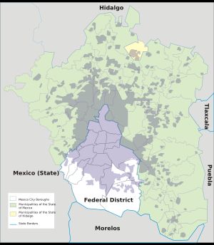 멕시코시티 광역권 및 멕시코시티 (연방구역)