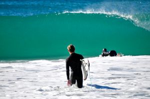 샌디 베이의 서핑