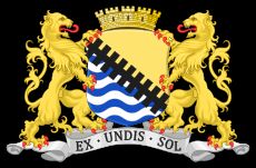 1928년 네덜란드 식민지 시대 반둥의 문장