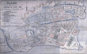 19세기 세부시 지도