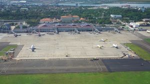 라푸라푸 시티의 마크탄-세부 국제공항 제1터미널 항공 사진