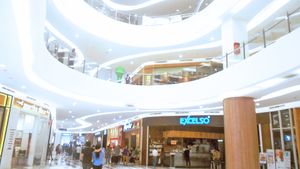 팔렘방 아이콘 쇼핑몰 중심 지역 전경