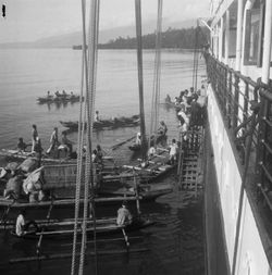 1947년 홀란디아(현 자야푸라) 항구