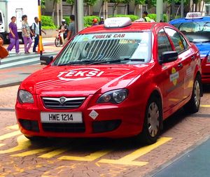 쿠알라룸푸르의 일반적인 택시