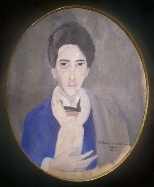 마리 로랑생(Marie Laurencin), 장 콕토 초상(Portrait de Jean Cocteau), 1921