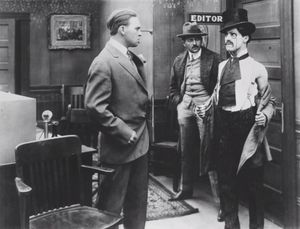 1914년 희극 영화에 출연한 채플린