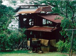 코나 커피 생생 역사 농장의 오래된 제분소