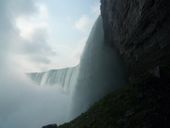 저니 비하인드 더 폴스(Journey Behind the Falls)에서 본 캐나다 폭포