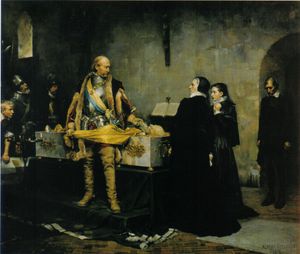 클라우스 플레밍의 시신을 모욕하는 공작