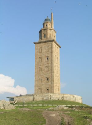 2세기경 스페인에 세워진 헤라클레스의 탑 (Torre de Hércules)
