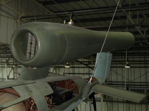 왕립공군박물관(Royal Air Force Museum London)에 전시된 V-1 비행폭탄의 아르구스 As 014 펄스제트 엔진
