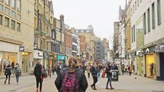 옥스퍼드의 거리 풍경