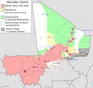 2024년 말리의 군사 상황