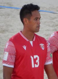 테아누이 테하우는 타히티 최다 득점자이자 최다 출전 선수이다.