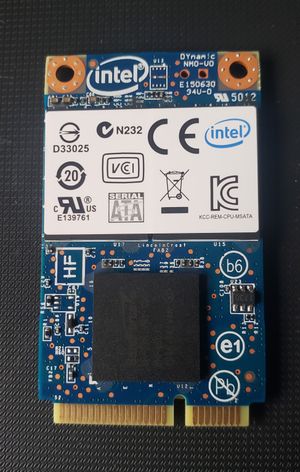 인텔 mSATA SSD