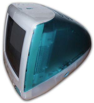 1998년에 출시된 오리지널 iMac(iMac G3)