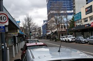 2018년 고스퍼드의 만 스트리트를 따라 이루어진 주거 및 상업 재개발