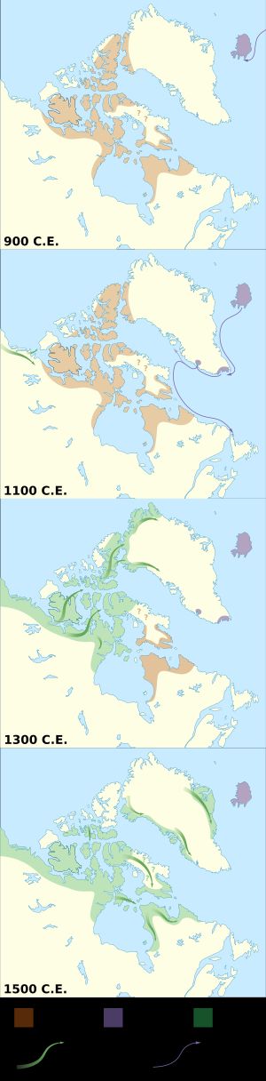 도르셋, 노르웨이, 그리고 툴레 문화 900–1500