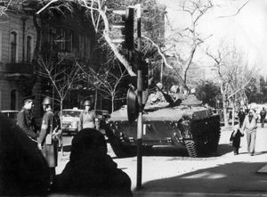 1990년 흑일 사건 당시 소련군 소련군 낙하산부대원들