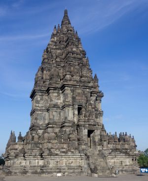 프람바난(Prambanan) 트리무르티 사원 단지 내 비슈누 사원, 요그야카르타(Yogyakarta), 인도네시아