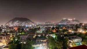 2016년 카불의 야경