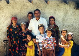 타지키스탄의 타지크 가족