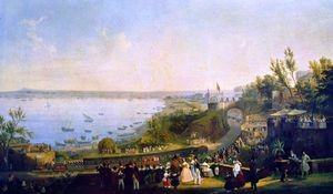 나폴리-포르티치 철도 개통, 1840년