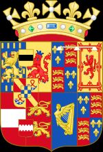 잉글랜드 침공 당시 사용된 빌럼과 메리의 문장