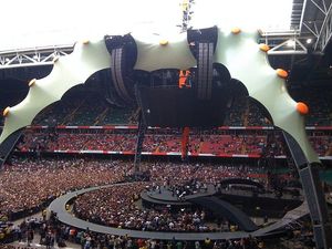 U2 360° 투어 공연장면