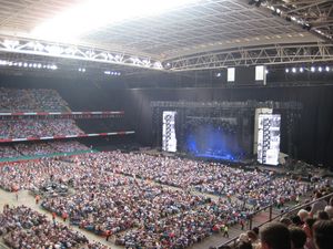 폴 매카트니의 업 앤 커밍 투어(Up and Coming Tour) 공연장면