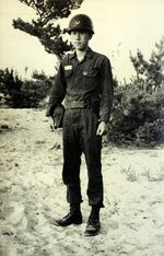 군 복무 중인 반기문. 1965년에서 1967년 사이.