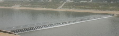 홍천강에 있는 홍천댐