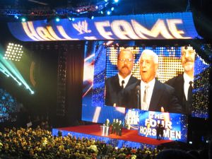 플레어는 2012년 포 호스맨의 일원으로서도 헌액되었다