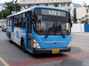 신한여객에서 운행하고 있는 101번 버스